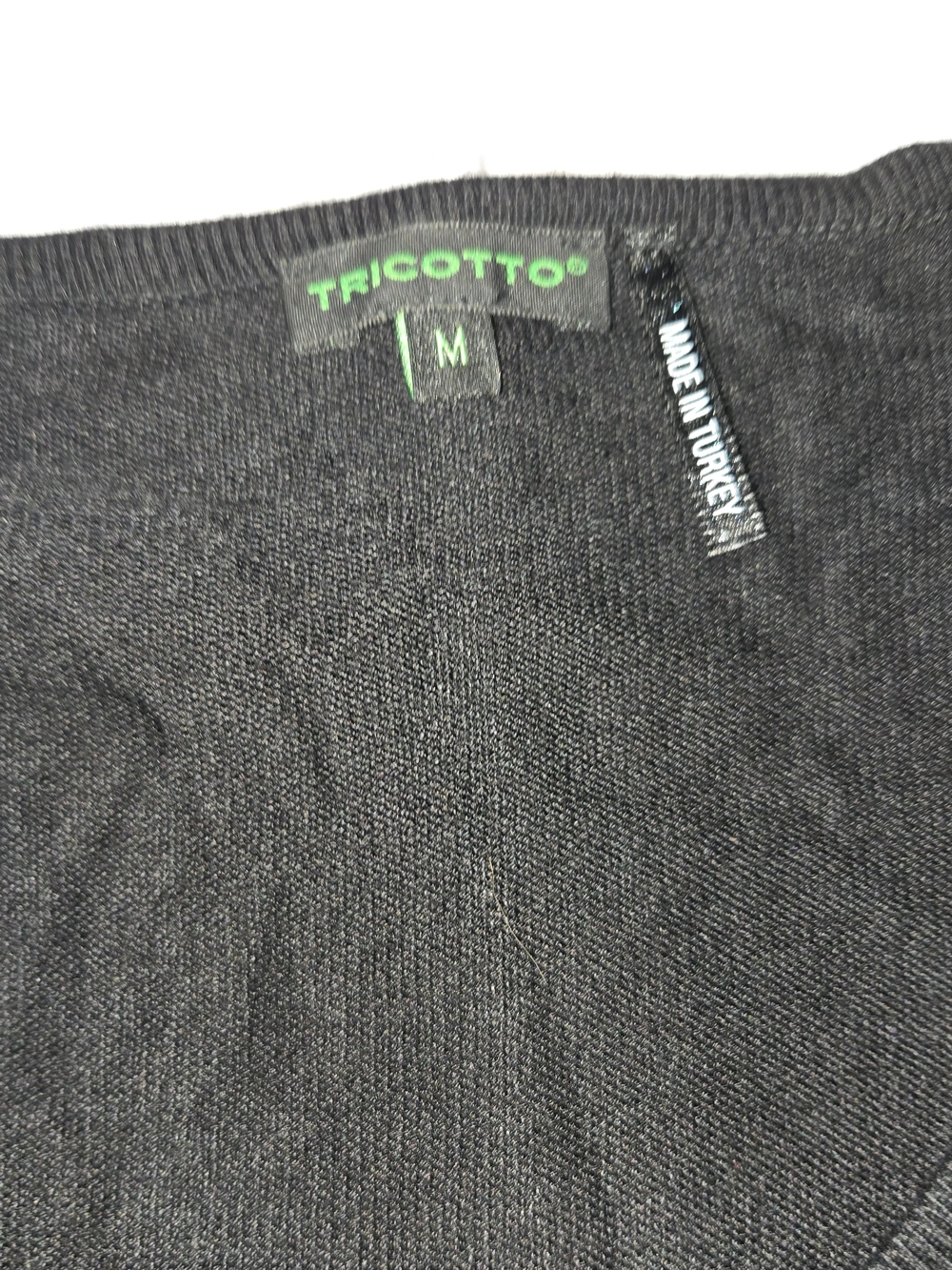 Tricotto Black Rhinestone & Sequin Paris Cat Graphic Long Sleeve Top Size M - Picture 5 of 5